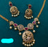 Gold Plated impun Short Necklace Set