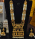Gold Plated Long Artisinal Dashavataram Necklace Set
