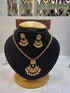 Gold Plated AD NEcklace Set