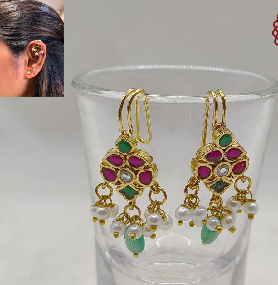 Premium Jadau Bugadi Earrings