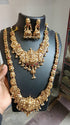 Premium Gold Plated Multi Color necklace Combo Set