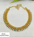 Gold Plated  CZ Necklace Set Multicolor stones
