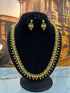 Gold Plated Long Coorgi Necklace Set