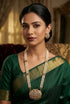 Premium Adige Pendant with Three line pearl maala