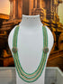Premium 5 Line 4mm Hyderabadi Pearl Maala with Mopu