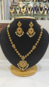 Premium Gold Plated Long CZ Nekclace Set  0825