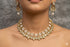 Gold Plated Premium Pearl Choer nekclace Set