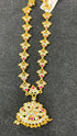 Gold Plated Premium Red White Adige Necklace