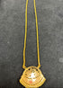 Premium Gold Plated Adige Pendant with Chain
