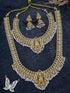 Gold Plated Classic Temple Necklace Combo Set