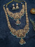 Gold Plated Classic Temple Necklace Combo Set