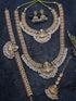 Premium Gold Finish Full Bridal Set Combo