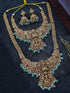 Gold Plated Classic Temple Necklace Combo Set