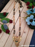 1 gram gold microgold plating Black bead gold polish managalsutram Mangalya 30 inches MAG06-135-4418N