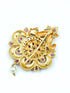 22k 1gm Gold Plated Ruby Colour Studded Amboda / Hair Pin/Rakhdi/Amboda/Pin 12262N