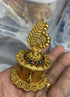 22k Gold Plated Leaf Kum Kum Box best for gifting 9869N