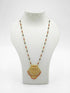 23.5ct Micro Gold Plated Pendant with Chain 9009N