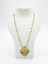 23.5ct Micro Gold Plated Pendant with Chain 9011N