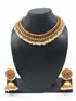 Antique Finish superhit design pearl short necklace 5896N