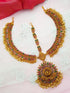 Antique Gold Finish Hair Accessory Damini/Tikka Bridal Wear TSN04-1126-7327N