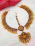 Antique Gold Finish Hair Accessory Damini/Tikka Bridal Wear TSN04-941-7333N