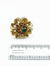 Antique Gold Plated Adjustable Size Designer Finger ring with Stones 11063N