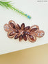 Designer Hair Clips with CZ stones 12552N