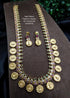 Designer Real kempu Multicolor Long necklace set Haram 8343N-Necklace Set-Griiham-Griiham