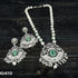 Devasree Collection Silver Plated Premium Exclusive Pendant Set PSN10-860-1808N