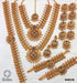 Exclusive Premium Gold finish necklace Combo set Bridal set 1st quality only 8481N-Necklace Set-Kanakam-Griiham