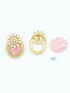 Fancy Gold Plated Pearl/Stone Studded Cute Jhumka / earrings 11789N