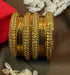 Fancy Mehendi Gold Plated Bangles Set of 12 bangles 11482K
