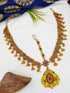 Gold Finish Hair Accessory Damini/Tikka Bridal Wear 10052N