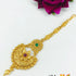Gold Finish Hair Accessory Damini/Tikka Bridal Wear 10805N