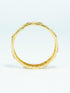 Gold Finish Multicolor Bangle Latest Design Collection Set of 2 10235D