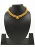 Gold Finish Short necklace Maharastra Thusi 11005N