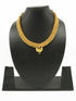 Gold Finish Short necklace Maharastra Thusi 11028N