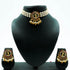 Gold Plated Choker set with Pearl/Gold strings 9537N