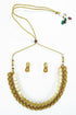 Gold Plated Classic Laxmi Kasu Necklace set 8977N