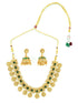 Gold Plated Elegant Necklace Set with diff Colours 8901N