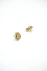 Gold Plated Interchangeable Stone Earrings Studs 7133N