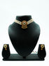 Gold Plated Laxmi Choker Necklace set 10392N
