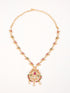 Gold Plated Premium Finish guaranteed Necklace Set with cz stones 7792N-Necklace Set-Griiham-Griiham