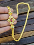 Gold Plated Real Gold Finish Royal design CZ Studded Mopu Chain CAG03-248-3932N