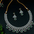 Gold Plated Sayara Collection Star Necklace set with best quality CZ stones 9393N