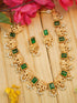 Gold plated designer Necklace with pearls antique Necklace 11563N