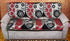 Griiham Premium Contemporary Multicolour 5 Seater Cotton Sofa Cover - (Set of 3+1+1) AT37