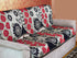 Griiham Premium Contemporary Multicolour 5 Seater Cotton Sofa Cover - (Set of 3+1+1) AT37