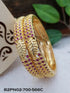 Griiham Spring Collection Bangles with white stones Set of 2 bangles B2PN02-875-566C