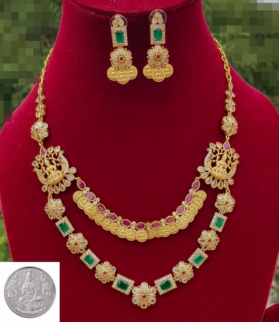 Highly On demand Real Cz step necklace NTB08-950-4570N